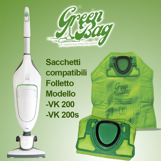 Sacchetti green bag vk200-220s